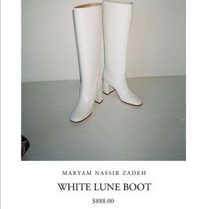 maryam nassir zadeh white boots